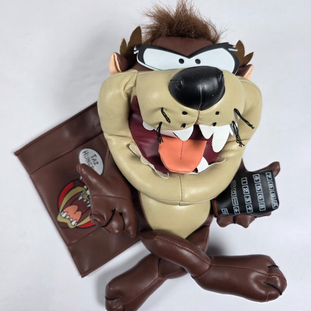 Vintage Looney Tunes Taz Remote Control Holder Caddy Warner Bros